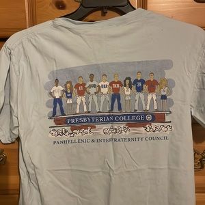 Comfort color Presbyterian college Greek life shirt